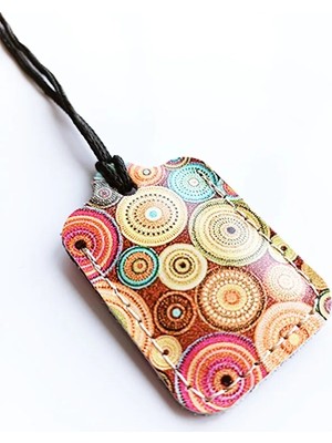 VİP GİFT Küçük Dörtgen Cevşen Dualı Kolye Muska Hakiki Deri El Yapımı