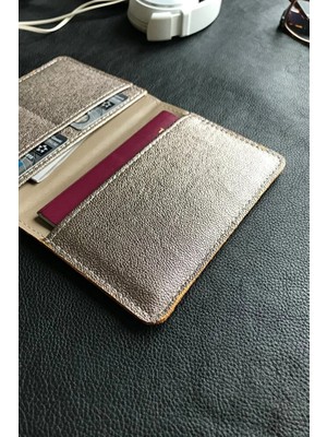 VİP GİFT Voyager Hakiki Deri Pasaport Kılıfı Yılan Desen