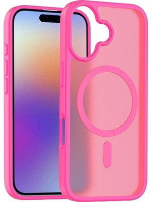 Nacario Mey Ithalat®   iPhone 17 Jota Magsafe Kapak - Rose