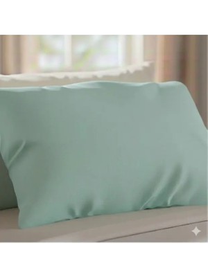 Alpateks Home %100 Pamuklu Saten 55X75CM Büyük Boy Yastık Kılıfı 2 Adet (Fermuarlı)