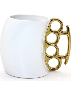 SHC4200 Porselen Tasarımlı Kupa Bardak Beyaz Renk