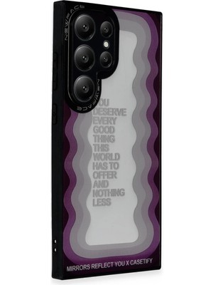 Nacario Mey Ithalat®  Samsung Galaxy S24 Ultra Kılıf Mirror Desenli Kapak - Mirror - 5