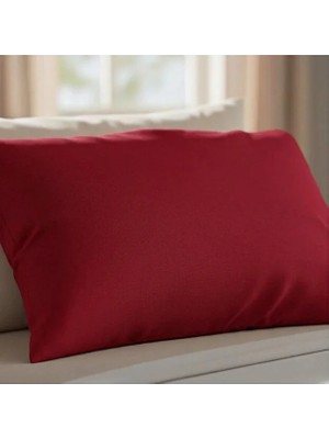 Alpateks Home %100 Pamuklu Saten 55X75CM Büyük Boy Yastık Kılıfı 2 Adet (Fermuarlı)