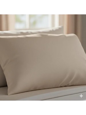 Alpateks Home %100 Pamuklu Saten 55X75CM Büyük Boy Yastık Kılıfı 2 Adet (Fermuarlı)