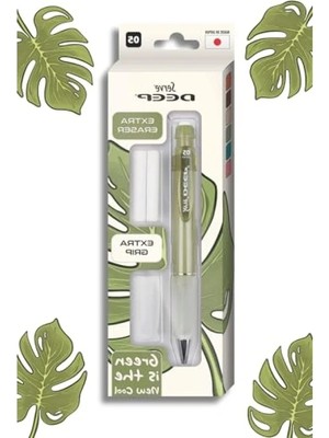 MarkEntegra Gizlenebilir Uçlu Versatil Kalem Seti, 0.5 Mm, Yeşil