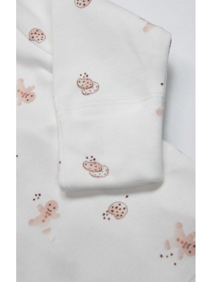 SHC4200 3lü Zıbın Takım Cookies Make Happy 13117 Ekru