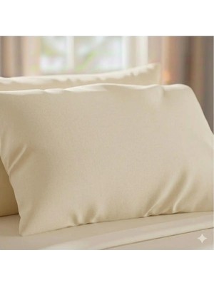 Alpateks Home %100 Pamuklu Saten 55X75CM Büyük Boy Yastık Kılıfı 2 Adet (Fermuarlı)