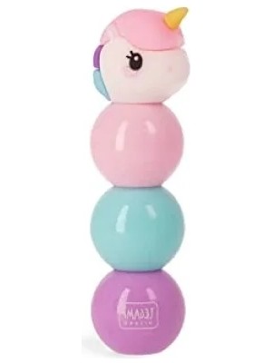 MarkEntegra Tek Boynuzlu At Temalı Işaretleme Kalemi Seti (3 Renk)