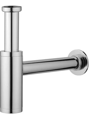 MarkEntegra T Tipi Lavabo Sifonu - Krom Renk, G 1 1/4” Giriş
