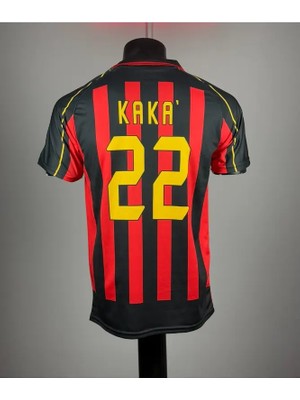Inter Milan Kaka 2007 Lite Siyah Iç Saha Retro Forması