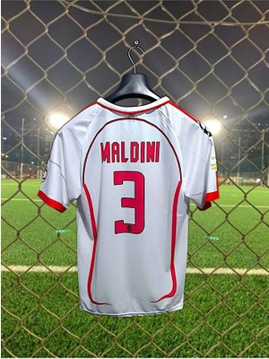 M.i.la.n 2007 Paulo Maldini Nostalji Yetişkin Forması Vs Spor Atlet