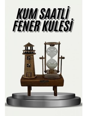 Pileli Store Eyfel Kulesi ve Deniz Feneri Dekoratif Masa Biblosu Hediyelik