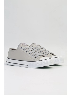 Benetton® Açık Gri Cilt Kadın Spor Ayakkabı BN-30728