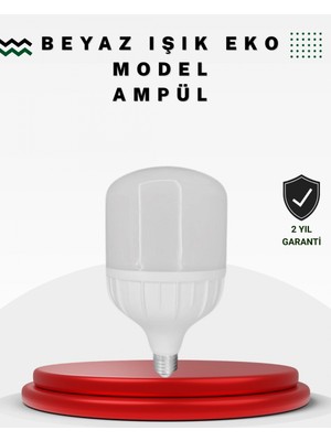 Pileli Store Acil Durumlara Uygun Şarjlı Torch LED Ampul 30 Watt