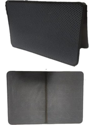 MarkEntegra Katlanabilir Elekli Kedi Tuvalet Önü Paspası - 82X60 cm