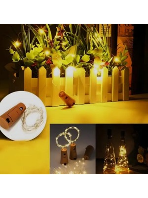 Pileli Store Pilelistore Mantar Tıpa Peri LED