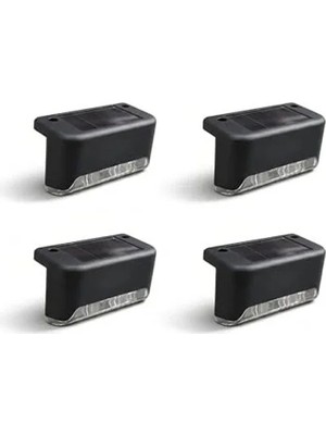 MarkEntegra 4'lü Solar Güneş Enerjili Bahçe Aydınlatması, Su Geçirmez