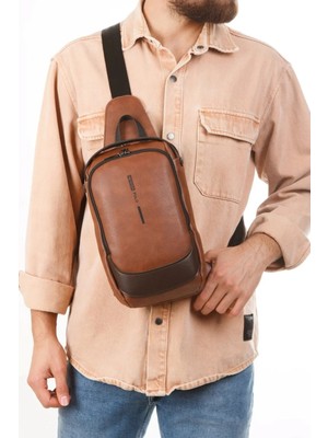 Newish Polo Uziko Çapraz Sırt Çantası-Body Bag USB ve Kulaklık Çıkışlı