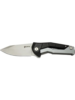 SHC4200 Dpxgear Sugga 915B Bk Siyah &amp;amp;amp; Beyaz Kamp / Çakı 17,5cm - Yarı Otomatik, Kemerli