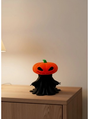 Pileli Store Cadılar Bayramı Temalı Balkabağı Figür 9cm Dekor Objesi