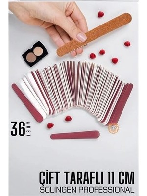 SHC4200 Tırnak Törpüsü Kullan-At Çift Taraflı 36 Adet Solingen Professional 720070