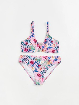 LC Waikiki Karışık Çiçekli Kız Çocuk Bikini  (S6)