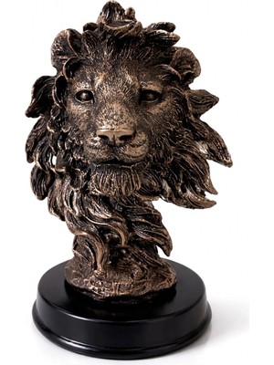Pileli Store 13X9 cm Polyester Aslan Büstü