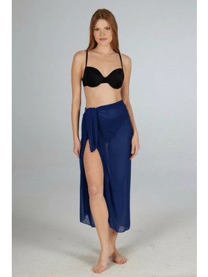 Estiva 6000 Kadın Düz Şifon Pareo