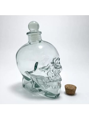 SHC4200 Cam Kurukafa Içecek Şişesi 14 cm