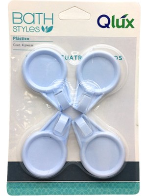 Savarga 4 Parça  Efor Yuvarlak Yapışkan Askı (4801)