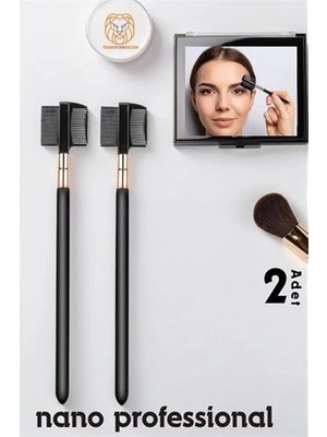 SHC4200 Nano Kaş Fırçası Kirpik Tarağı 2 Adet Absolute Professional 720387