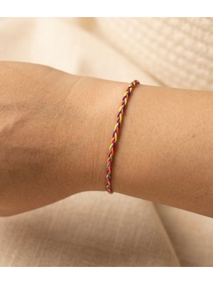 Lumea Mama 💐rengarenk El Örgüsü Şans Bilekliği