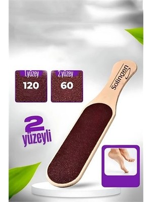 SHC4200 Peeling Topuk Törpüsü 2 Taraflı Solingen Professional 720646