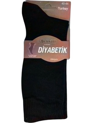 Pileli Store Pilelistore Savcıoğlu Diabetik Bambu Soket Çorap 10 Adet