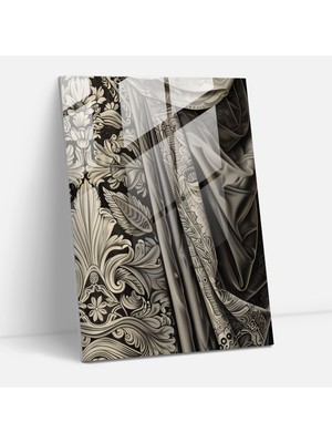 Popcasso Mannerism Temalı Cam Tablo - Modern Sanat Cam Tablosu