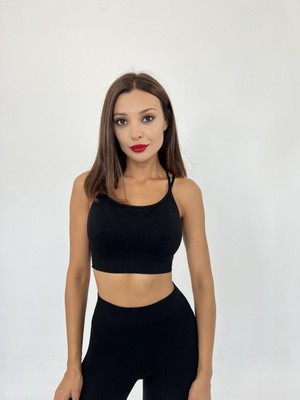 15354 Astarlı Bra-Siyah