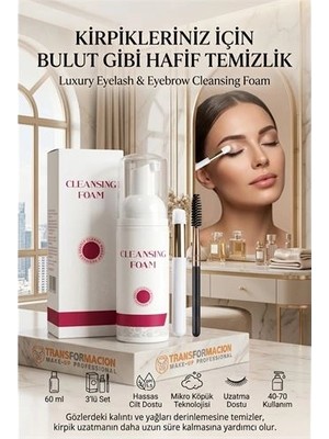 SHC4200 Kirpik Şampuanı & Kaş Köpüğü Seti | Ipek Kirpik Uyumlu, Hassas Ciltler 723062