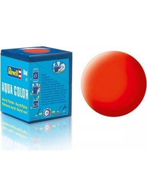 Revell Aqua Color Luminous Orange - Mat Boya- 18 ml
