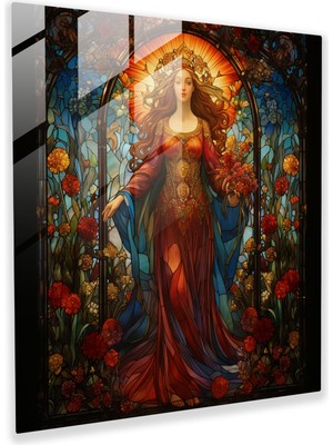 Popcasso Mitoloji Rönesans Temalı Temperli Cam Tablo