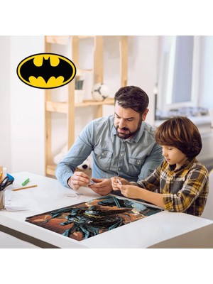 Senka Mey Ithalat® Batman 300 Parça Puzzle 35590 - Metal Kutu