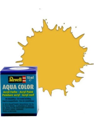 Revell Aqua Color Sandy Yellow - Mat Boya- 18 ml