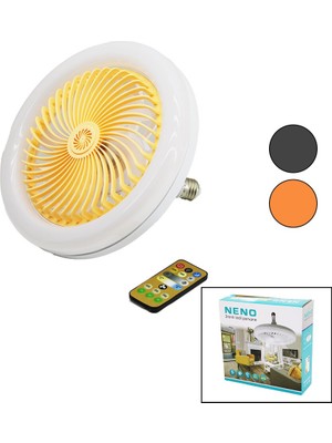Savarga Pervaneli 3 Renk Ledli Kumandalılamba Ampul Oynar Başlı Duy ÇAP:15CM6500LUMEN - 3200K (4801)