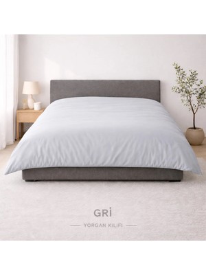 155X230 cm Çift Kişilik Nevresim (Ranforce Yorgan Kılıfı) – Krem, Beyaz, Mavi, Gri, Siyah, Pudra