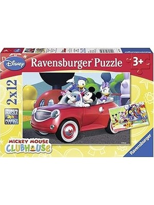 SHC4200 Ravensburger Wd Mickey Mousse 2X12P Yapboz 75652