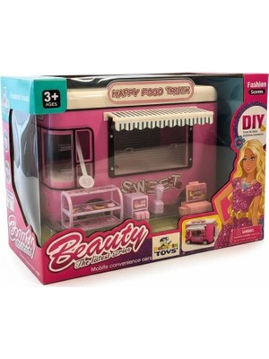 Pasifik Toys 898333 Oyuncak Karavan  Sokak Satış ARACI(16AD)- Psf