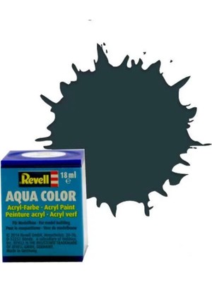 Revell Aqua Color Dark Green - Mat Boya - 18 ml