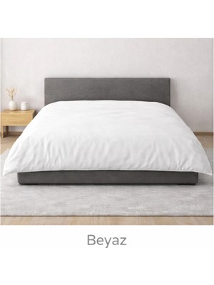 135X220 cm Tek Kişilik Nevresim (Ranforce Yorgan Kılıfı) – Krem, Beyaz, Mavi, Gri, Siyah, Pudra