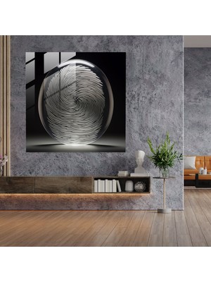 Popcasso Yasal Kimlik Temperli Cam Tablo - Hukuk Temalı Modern Sanat Eseri