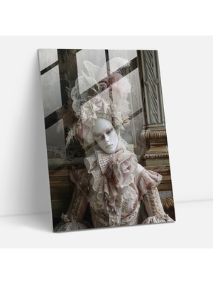 Popcasso Mannerism Temalı Cam Tablo - Modern Sanat Tasarımı