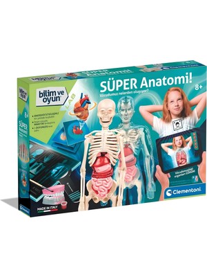 Clementoni Bilim ve Oyun Süper Anatomi